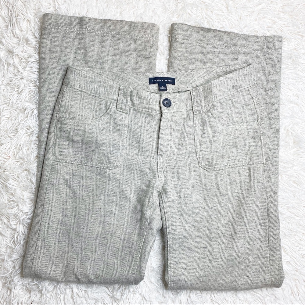 Banana Republic-Wide Leg  Wool Pants